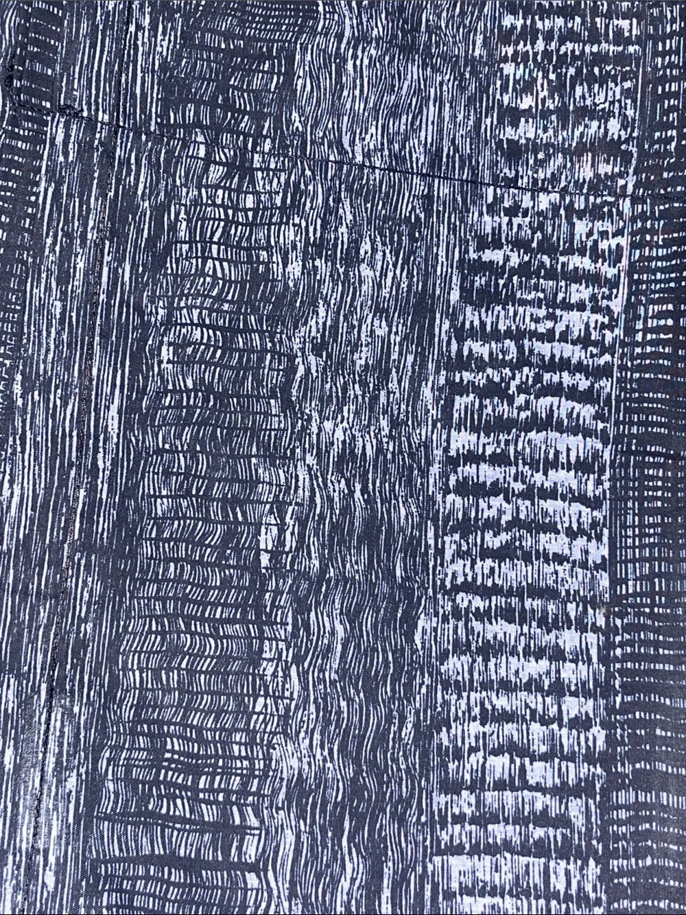 I Valance with horizontal and Vertical lines Purple/Bluish color 279